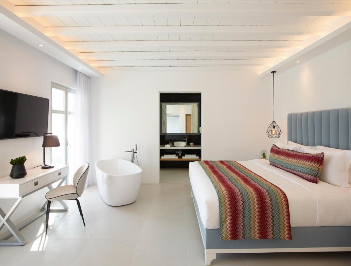 Epic Blue Mykonos Hotel Houlakia  Exterior foto